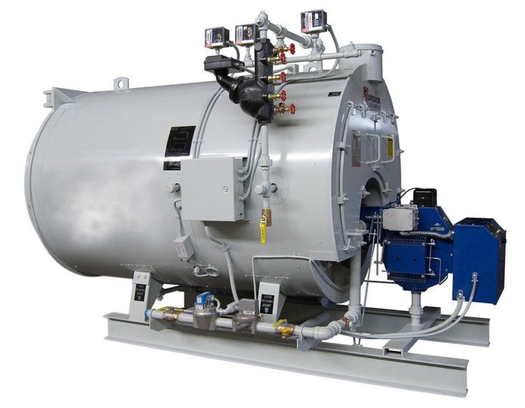 Boiler Unit with Steam Controls