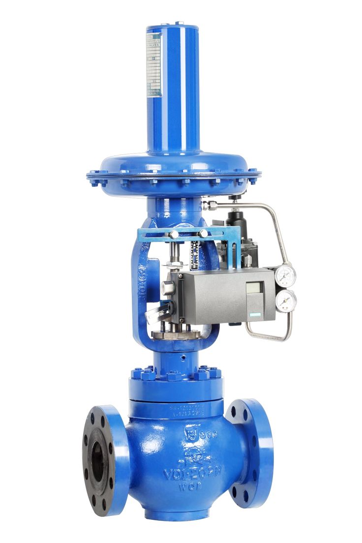 Control Valve with Pneumatic Positioner — view 1