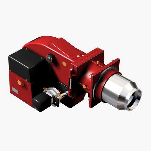 Advanced Burner with Integrated Control Panel — view 1