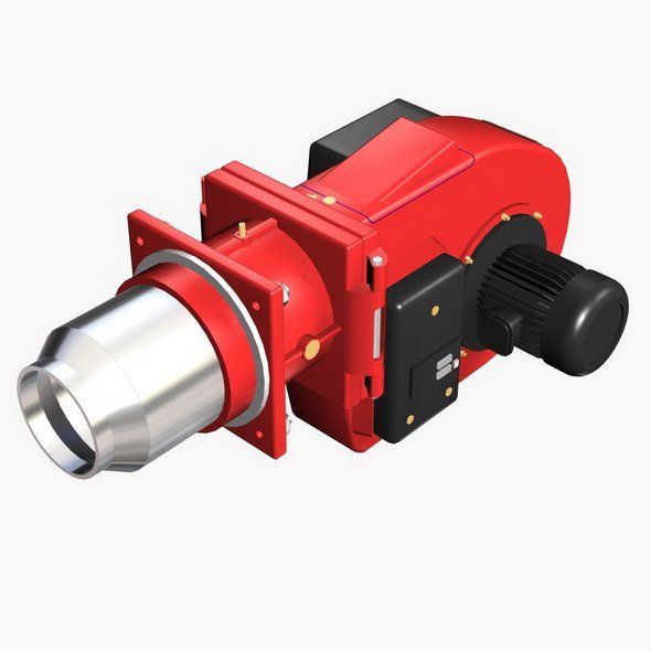 Oil/Gas Burner Unit — view 1