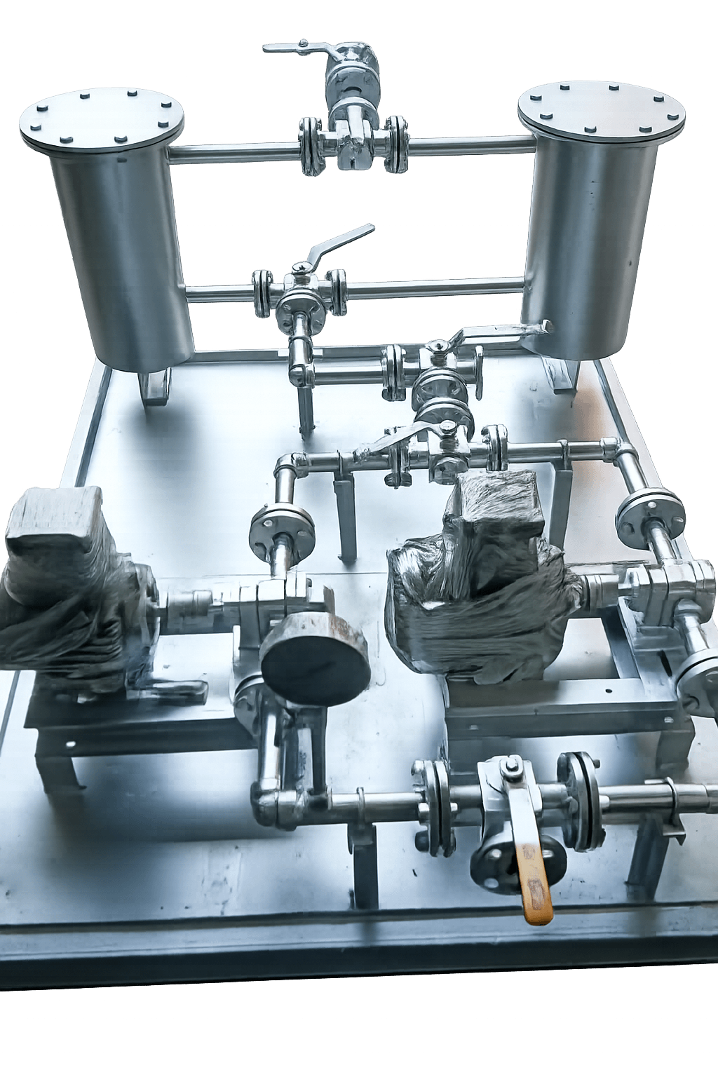 Oil Burner Pumping Skid — view 1