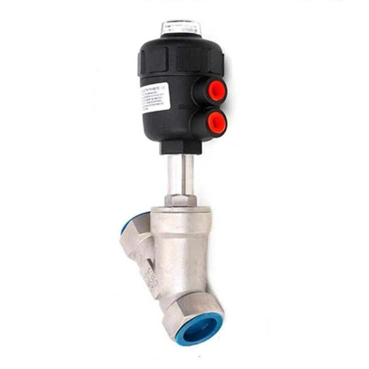 Angle Seat Pneumatic Actuator Valve — view 1